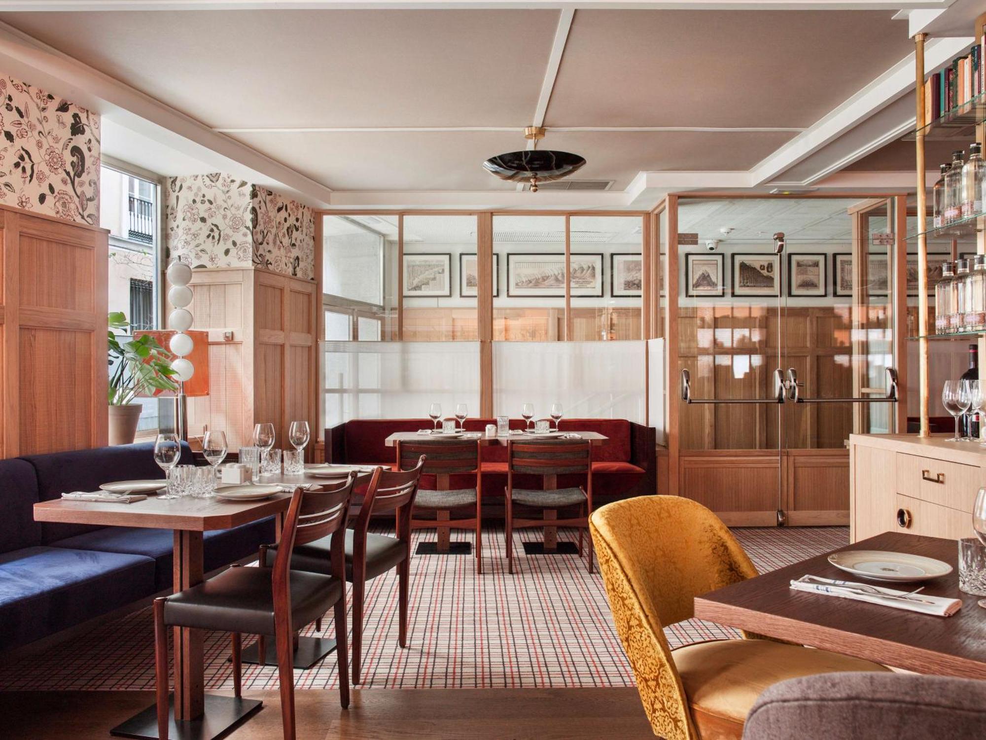 Nh Collection Madrid Suecia Ξενοδοχείο Εξωτερικό φωτογραφία Interior of the restaurant