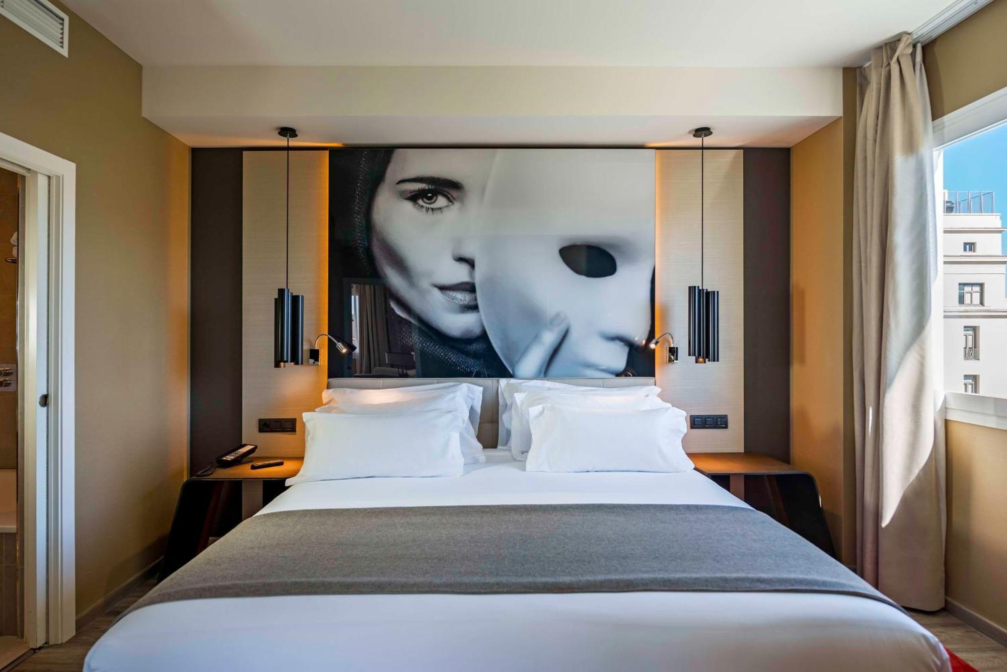 Nh Collection Madrid Suecia Ξενοδοχείο Εξωτερικό φωτογραφία A bedroom at the hotel