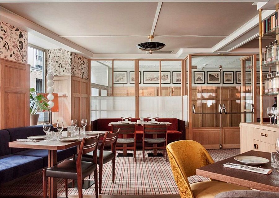 Nh Collection Madrid Suecia Ξενοδοχείο Εξωτερικό φωτογραφία The interior of the restaurant